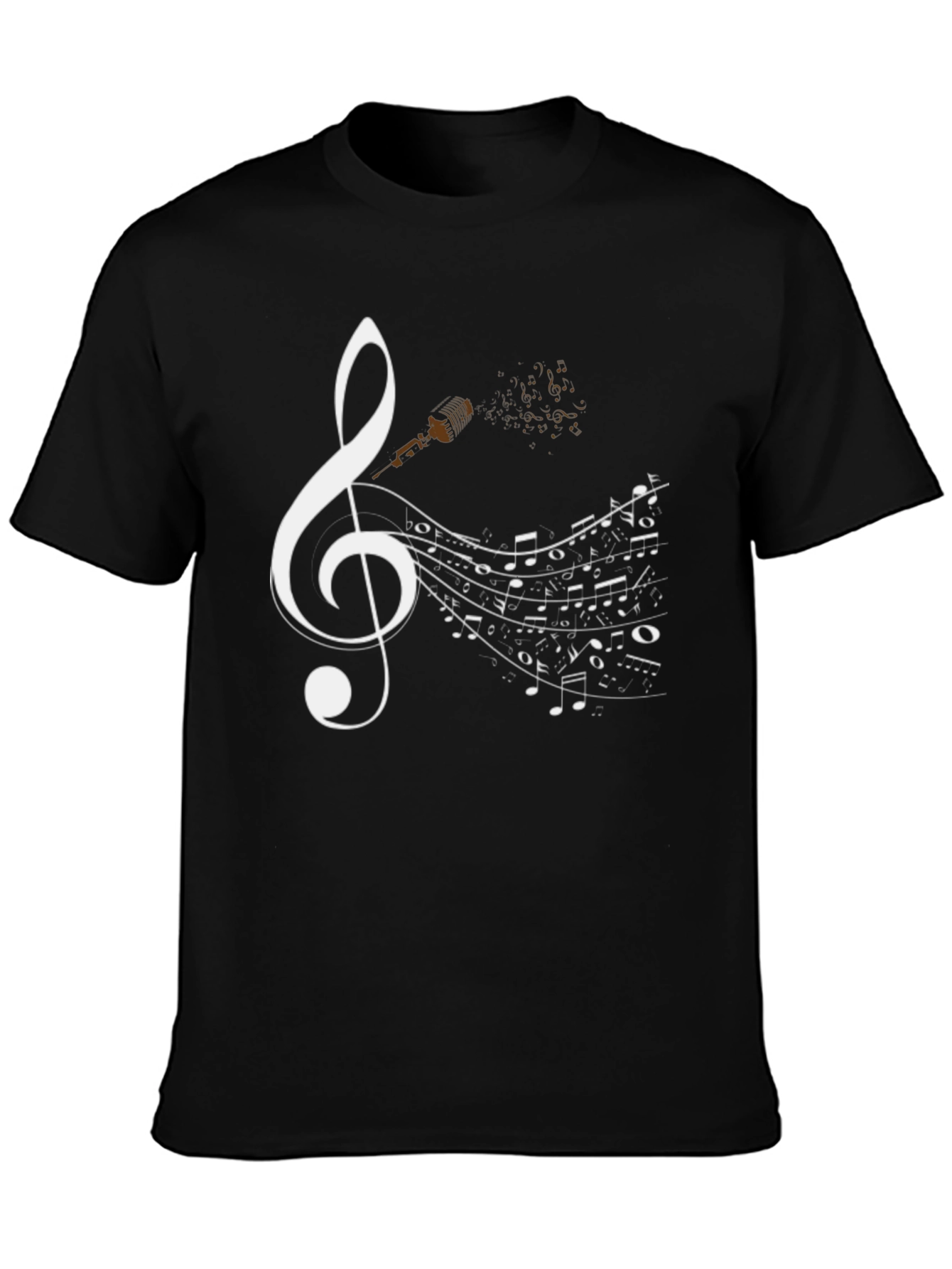 Musical Notes Graphic Tee