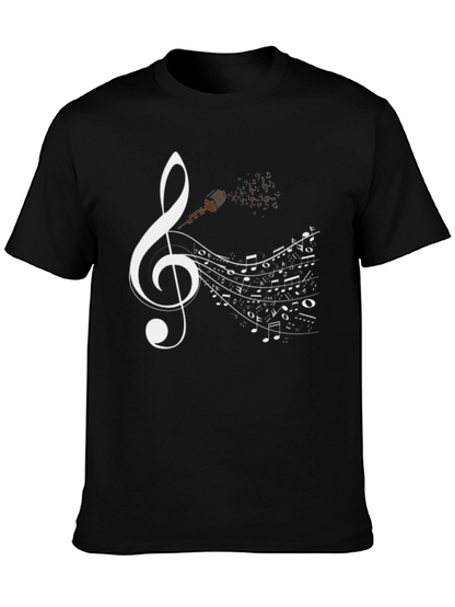 Musical Notes Graphic Tee
