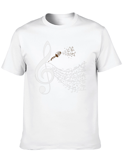 Musical Notes Graphic Tee
