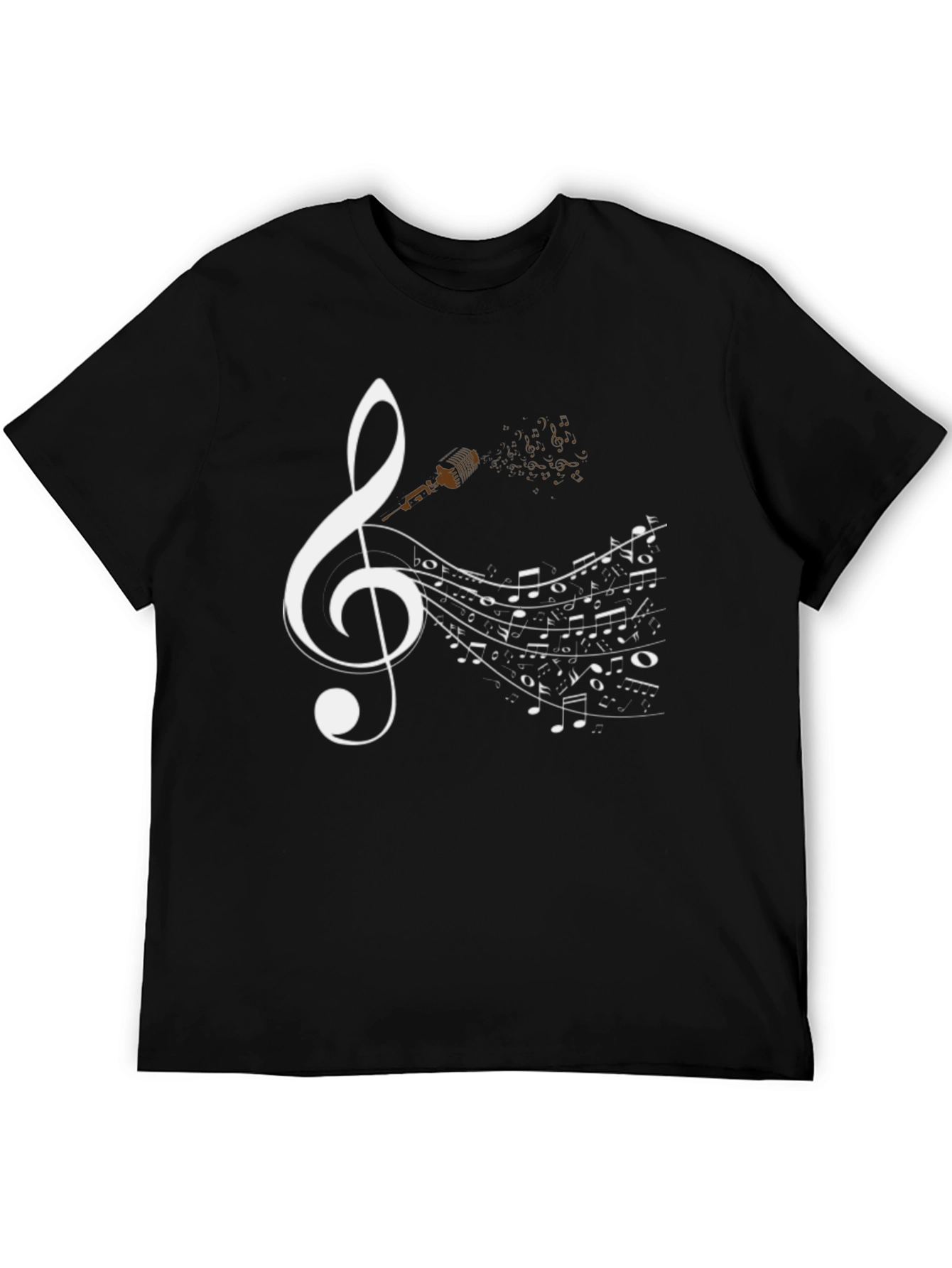 Musical Notes Graphic Tee
