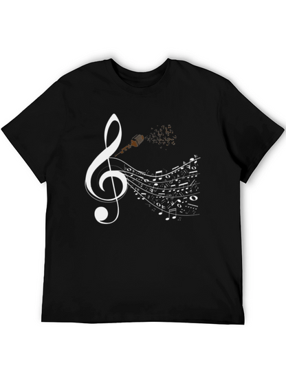 Musical Notes Graphic Tee