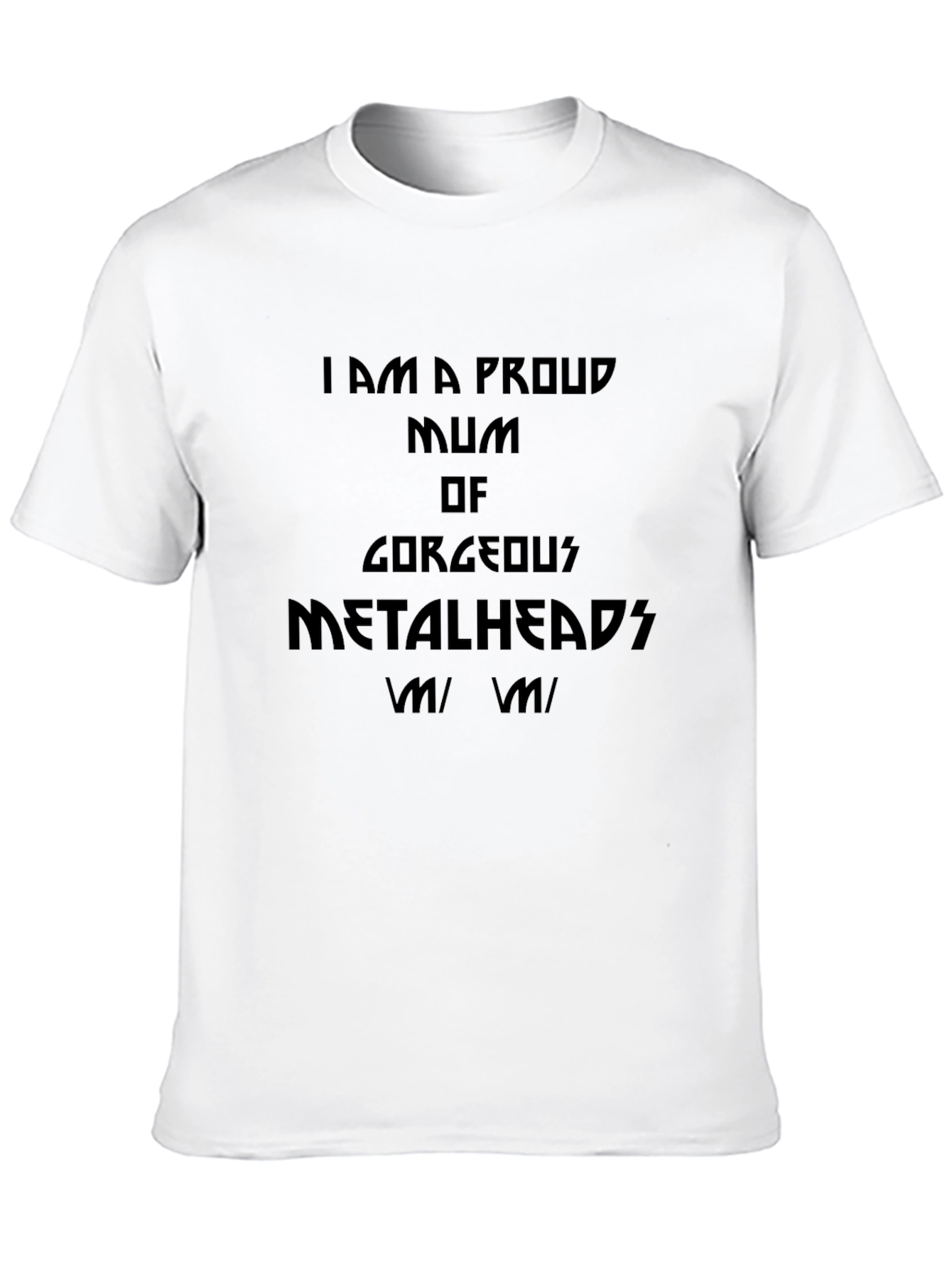 Proud Metalhead Mum T-Shirt