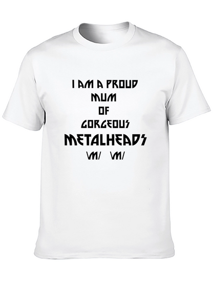 Proud Metalhead Mum T-Shirt
