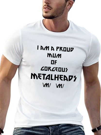 Proud Metalhead Mum T-Shirt