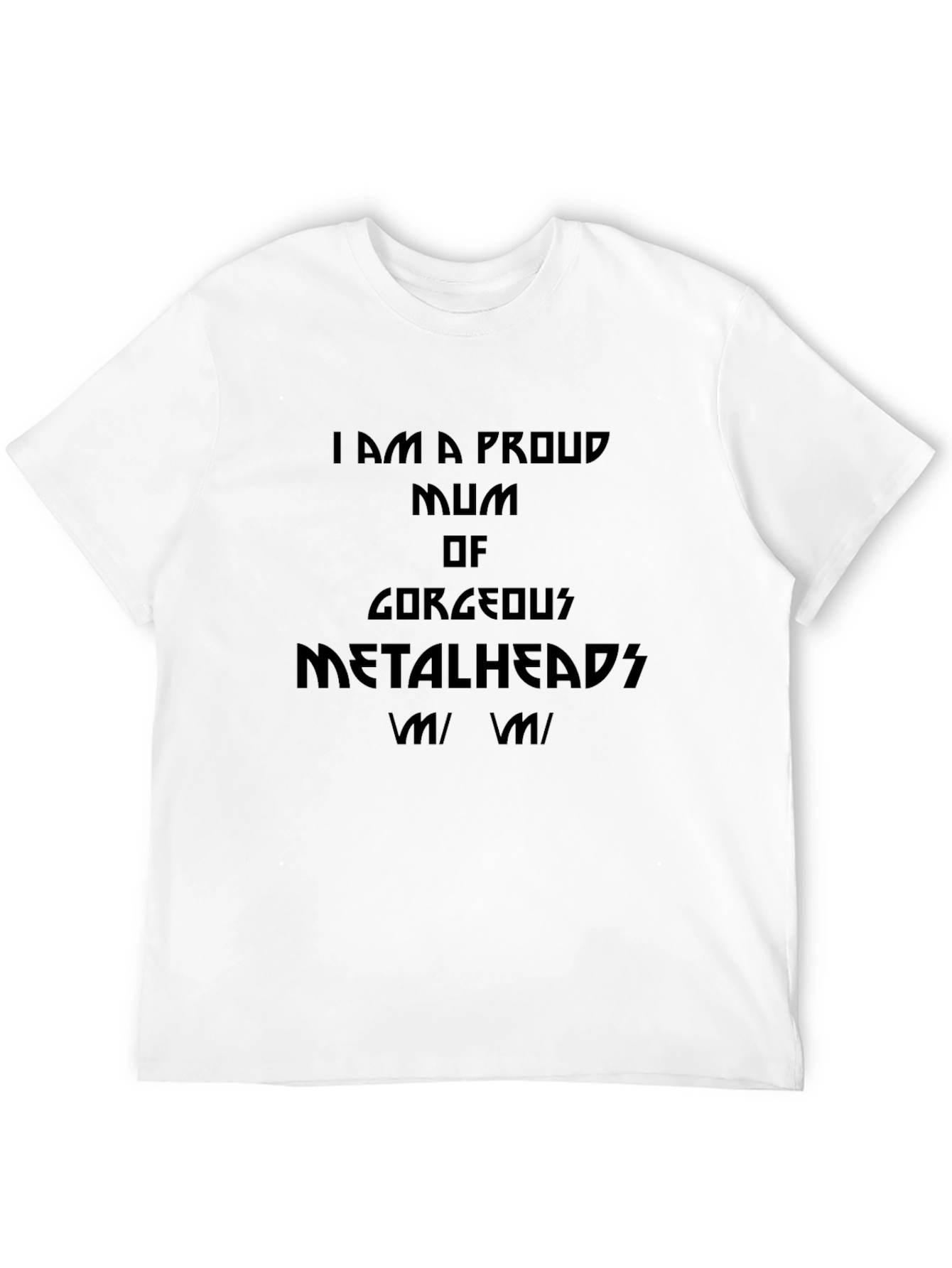 Proud Metalhead Mum T-Shirt