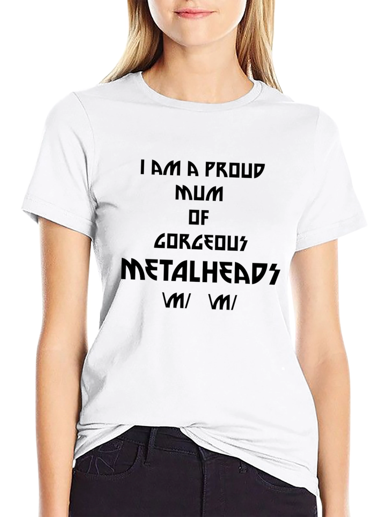 Proud Metalhead Mum T-Shirt