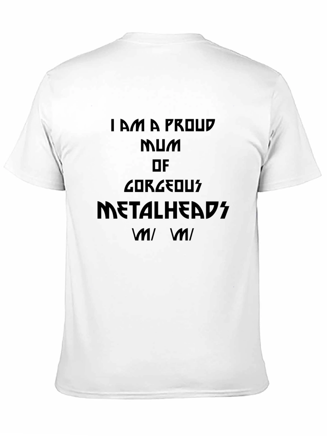 Proud Metalhead Mum T-Shirt