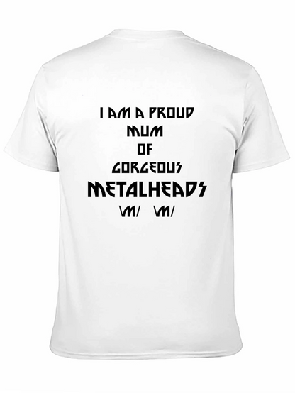 Proud Metalhead Mum T-Shirt