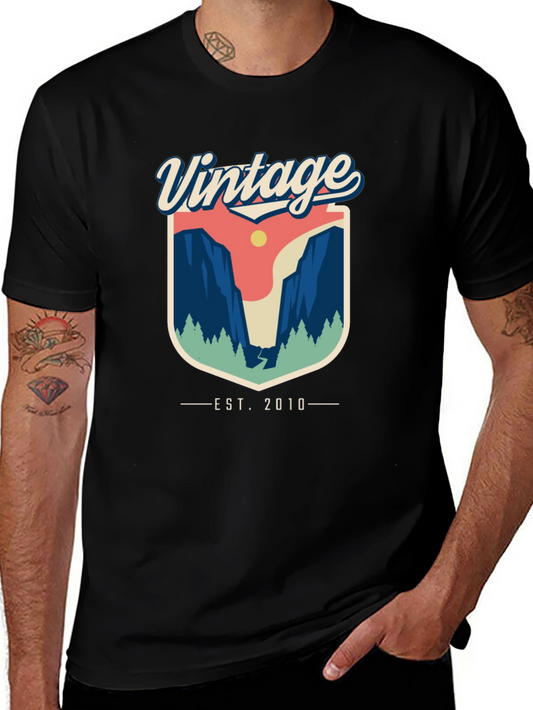 Vintage 2010 Graphic Tee - Classic Style