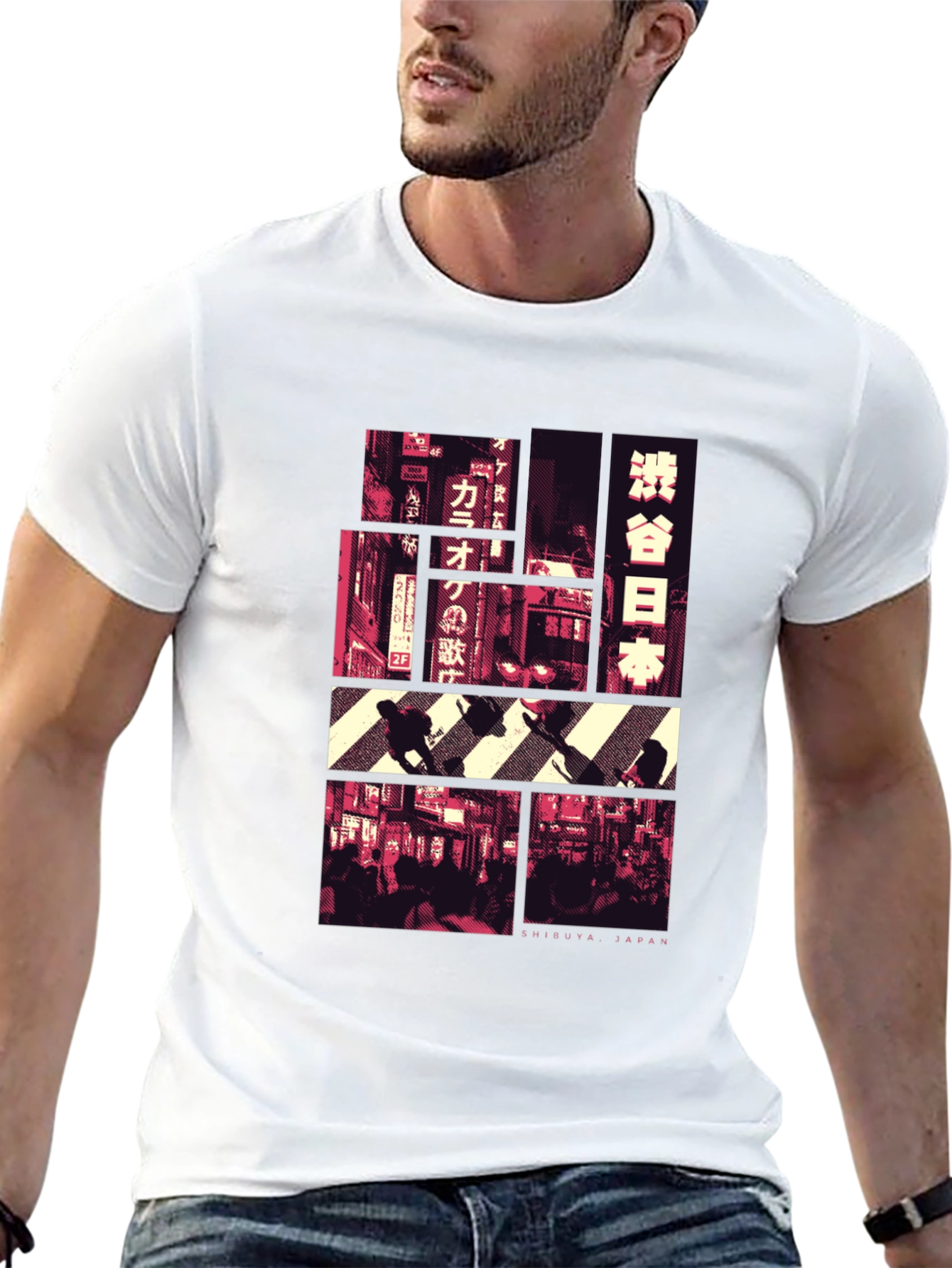 Shibuya Japan T-Shirt - Streetwear Style