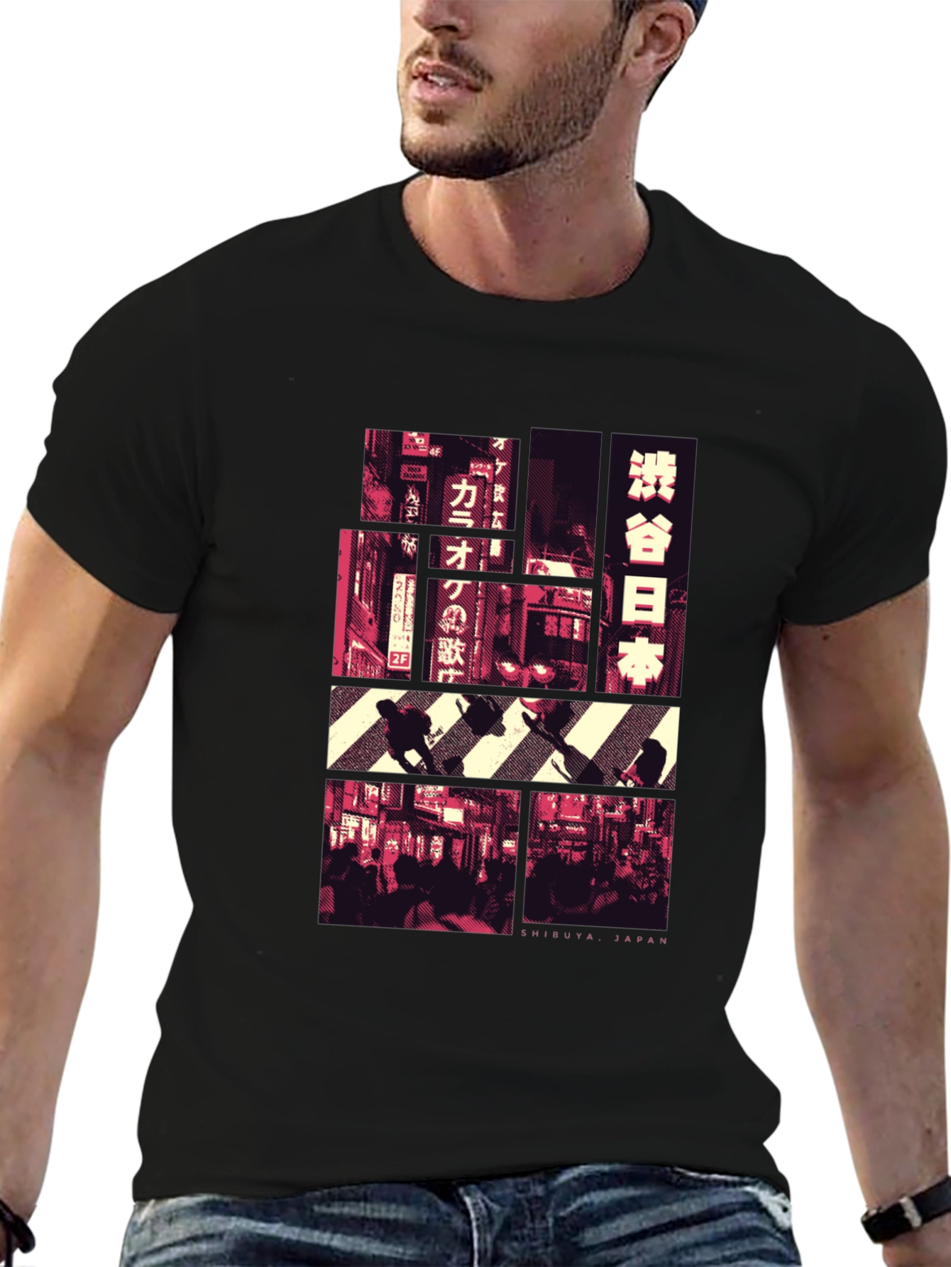 Shibuya Japan T-Shirt - Streetwear Style