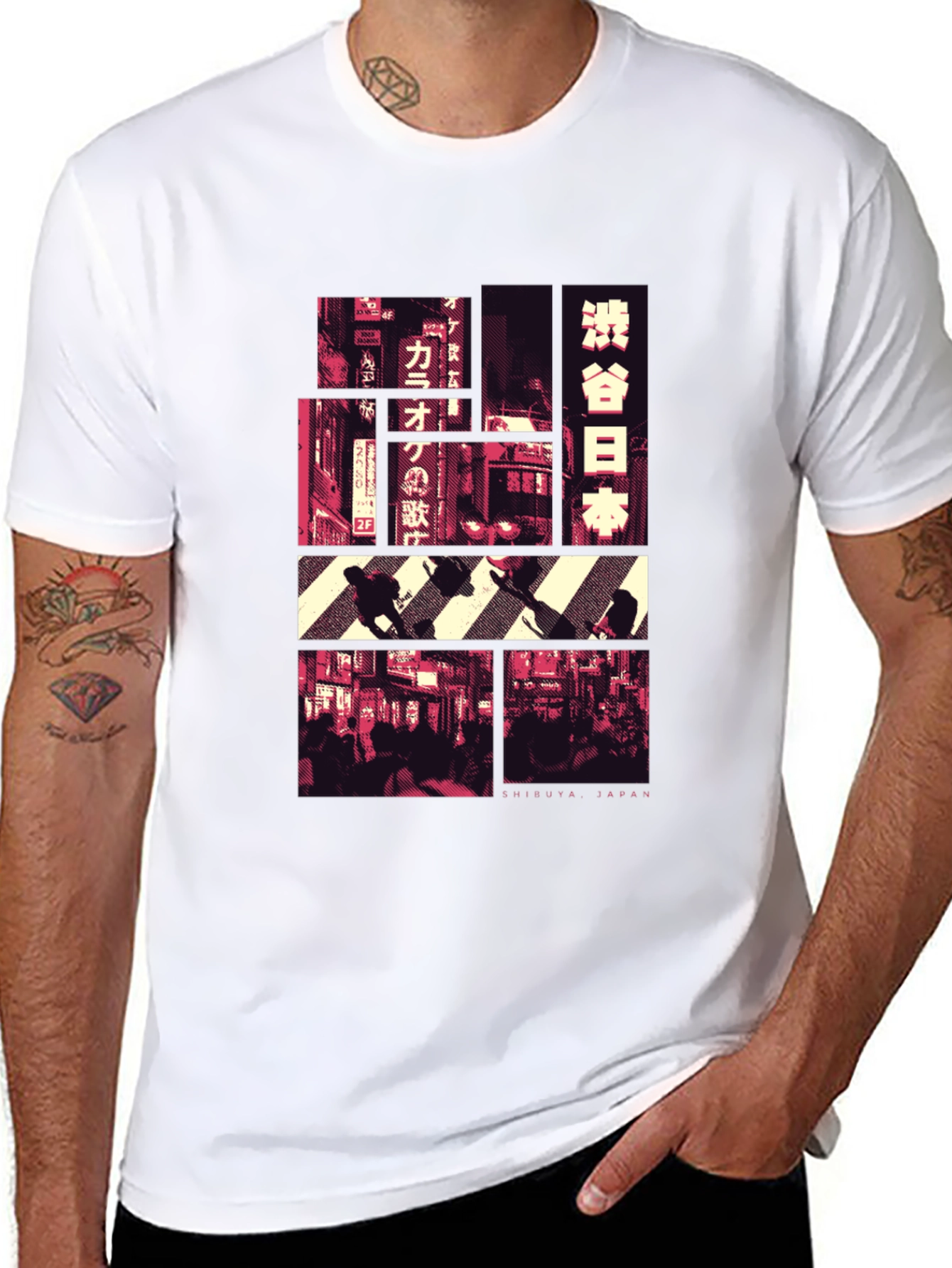 Shibuya Japan T-Shirt - Streetwear Style