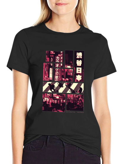 Shibuya Japan T-Shirt - Streetwear Style