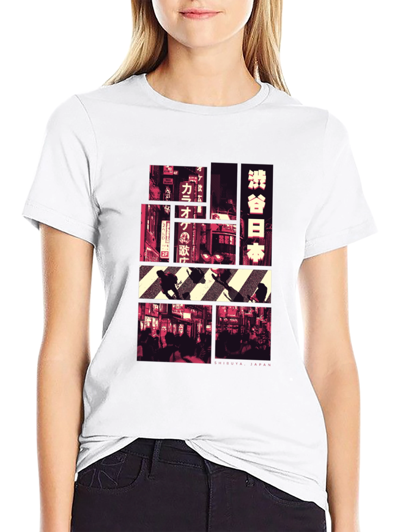 Shibuya Japan T-Shirt - Streetwear Style