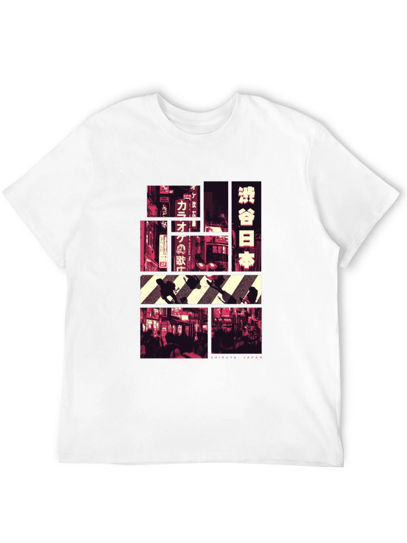 Shibuya Japan T-Shirt - Streetwear Style