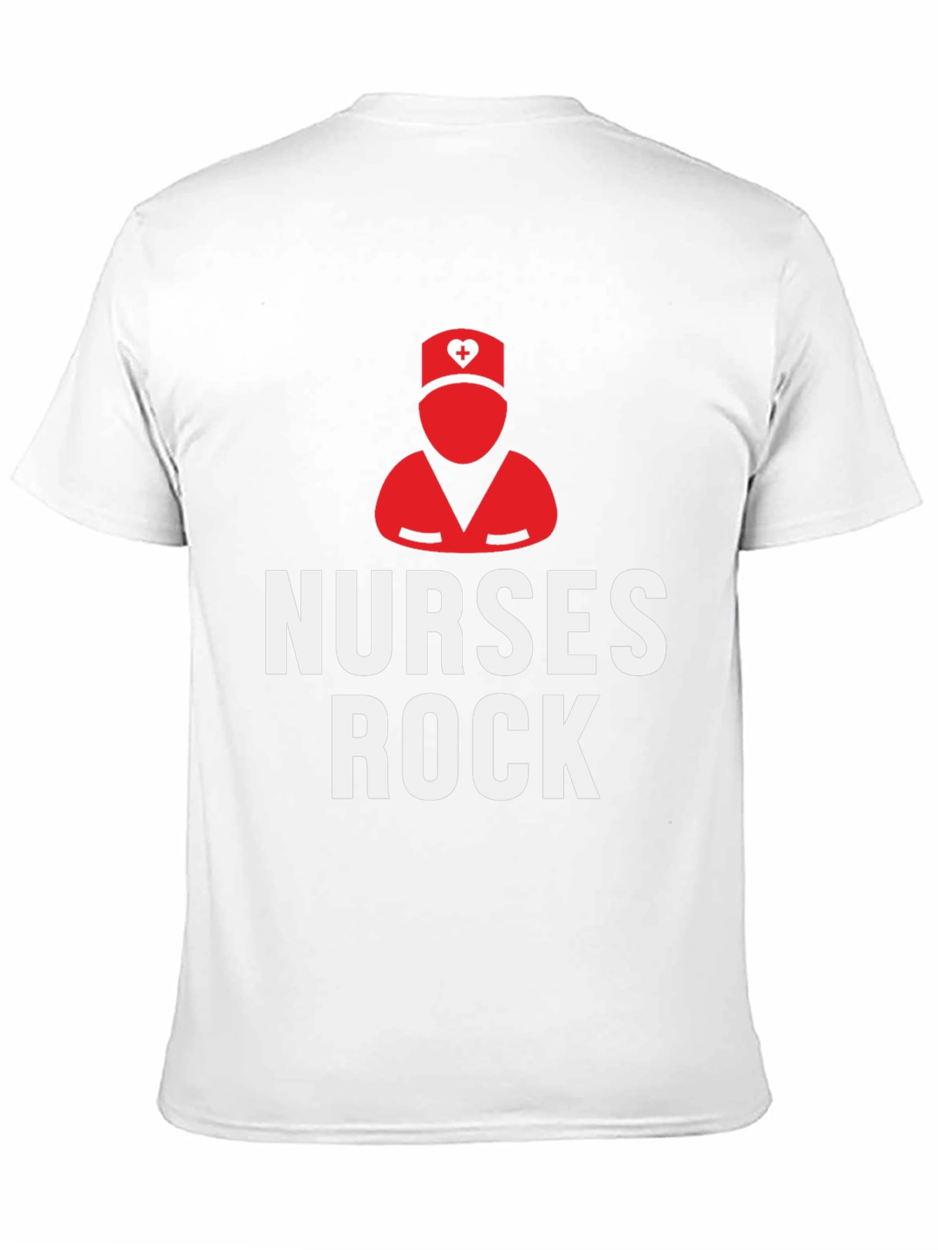 Nurses Rock Graphic T-Shirt - Black