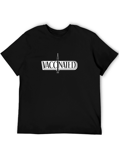 Vaccinated Tee - Stay Safe Stay Stylish
