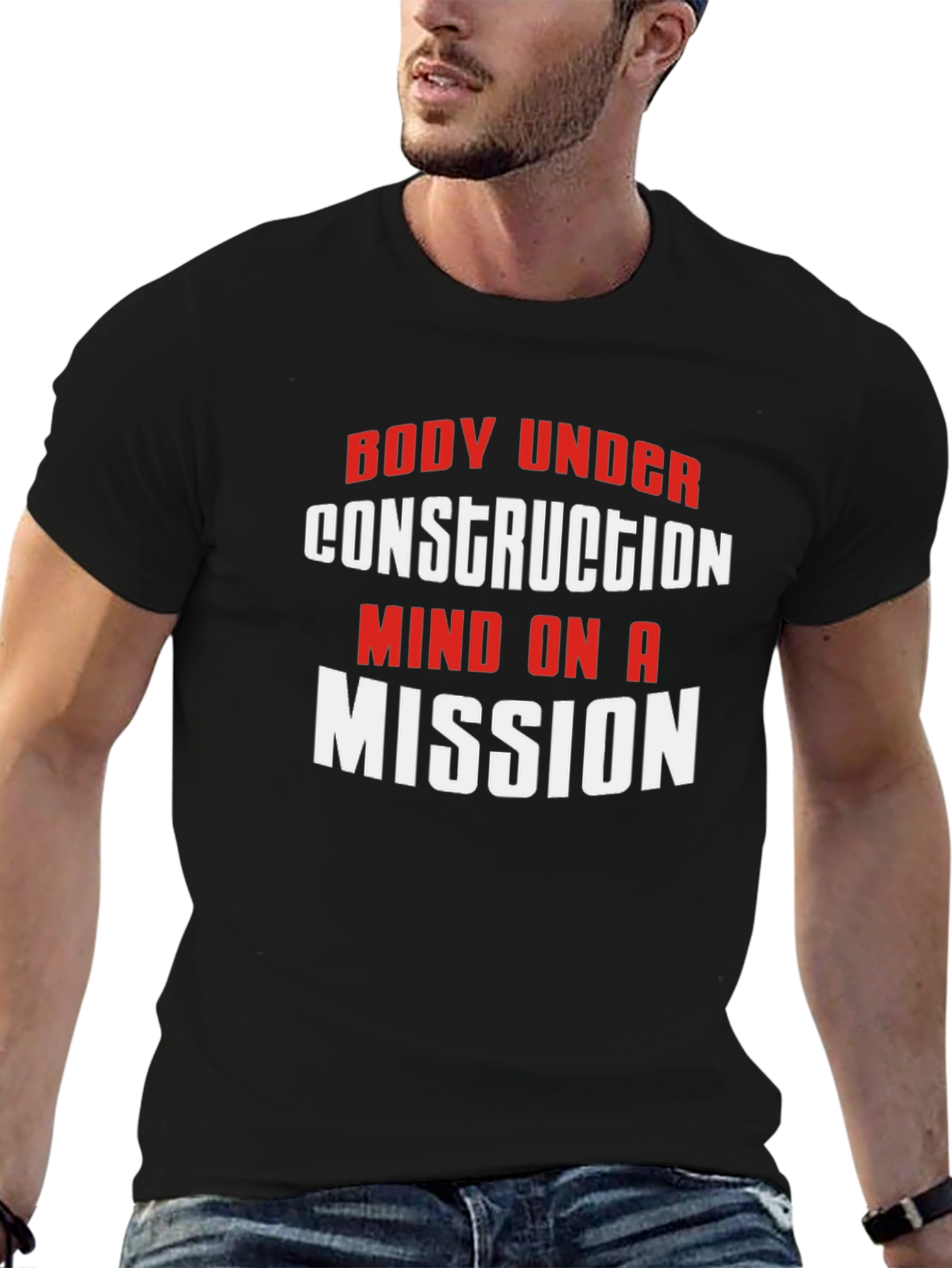 Body Under Construction Graphic Tee