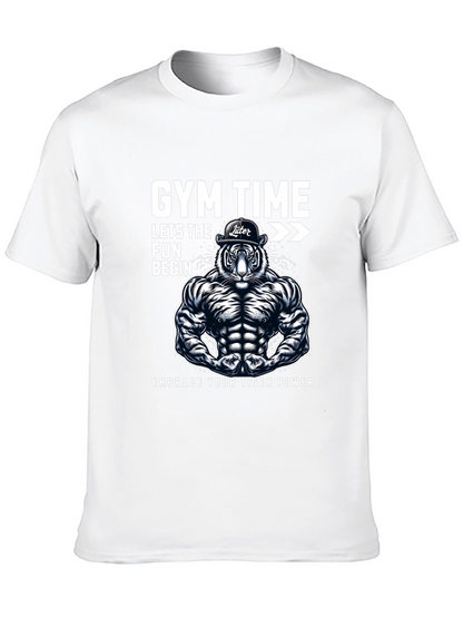 Gym Time Tiger Power T-Shirt
