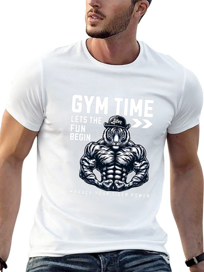 Gym Time Tiger Power T-Shirt