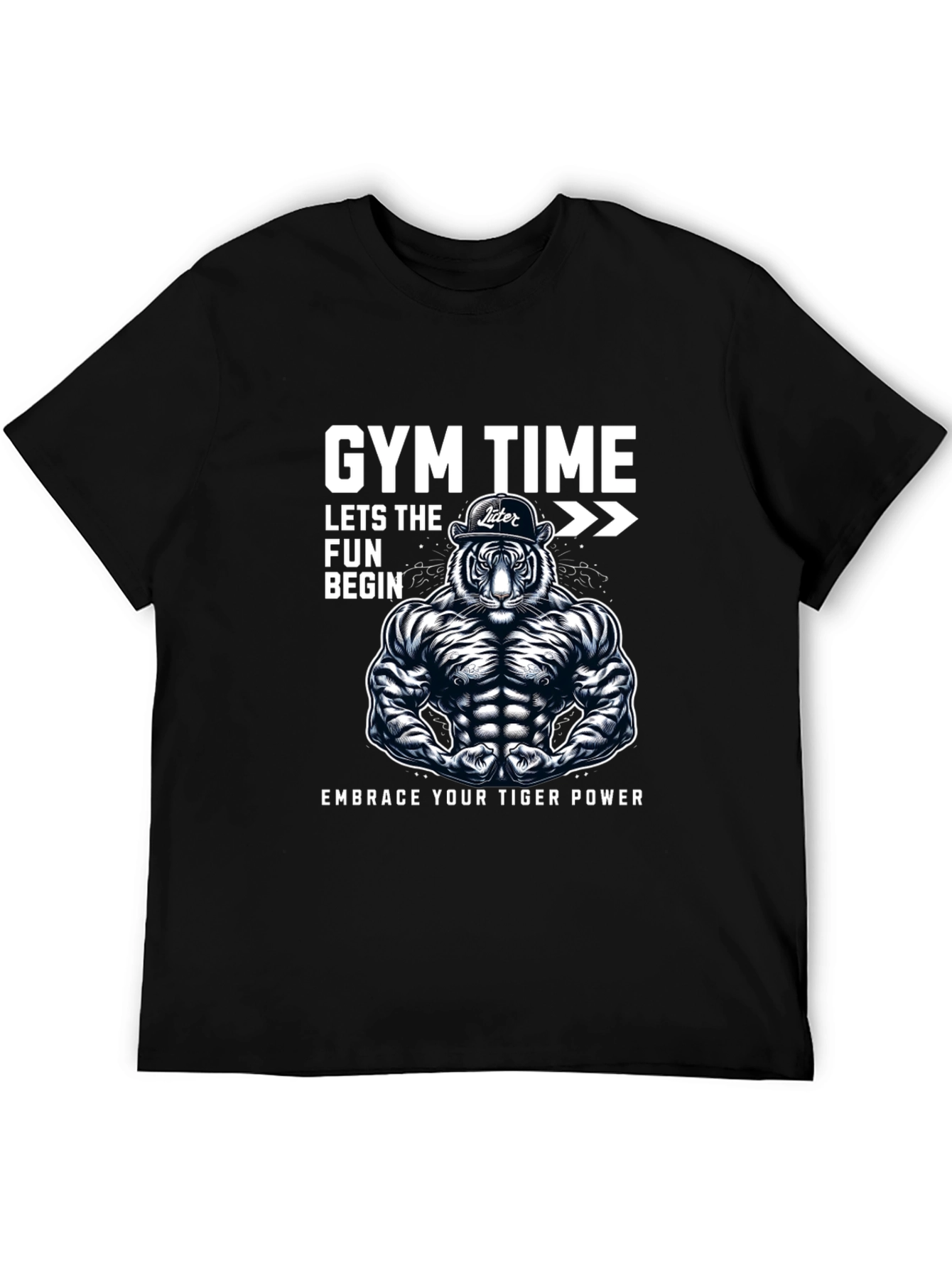 Gym Time Tiger Power T-Shirt