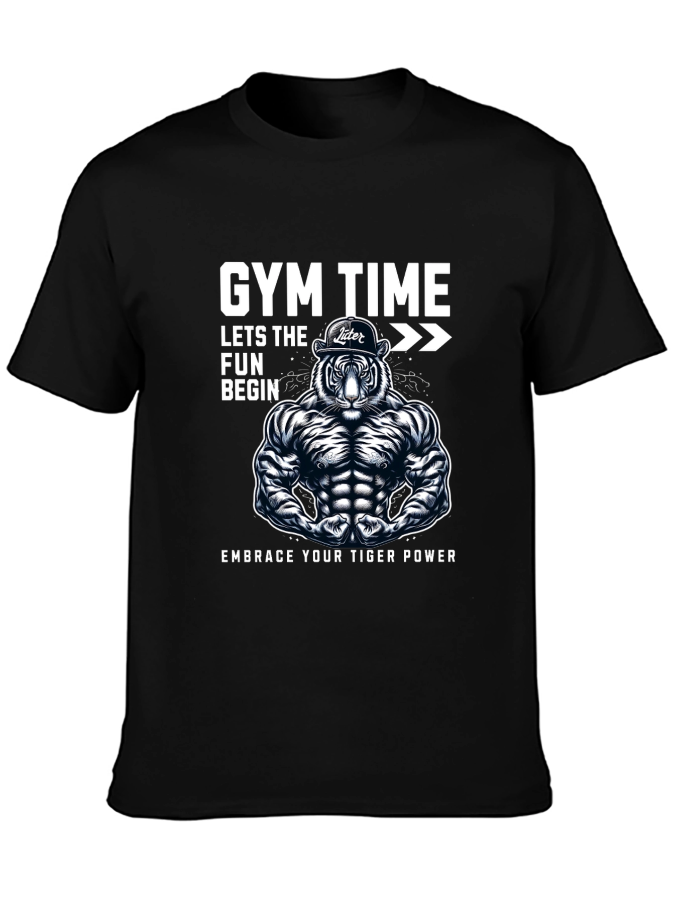 Gym Time Tiger Power T-Shirt