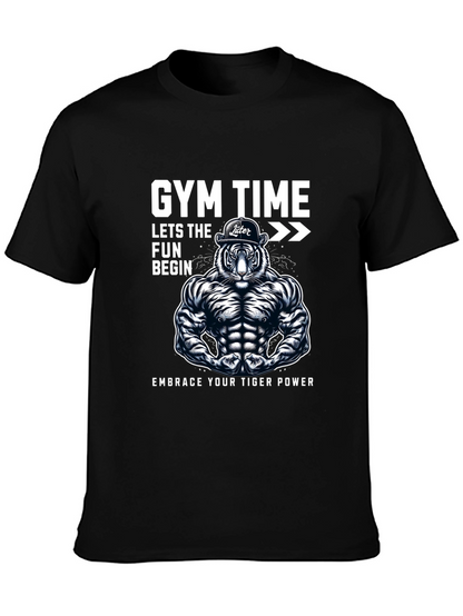 Gym Time Tiger Power T-Shirt
