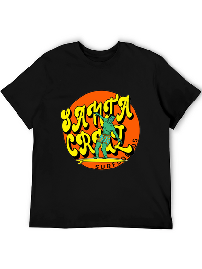 Santa Cruz Surf T-Shirt - Retro Style
