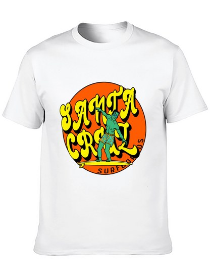 Santa Cruz Surf T-Shirt - Retro Style