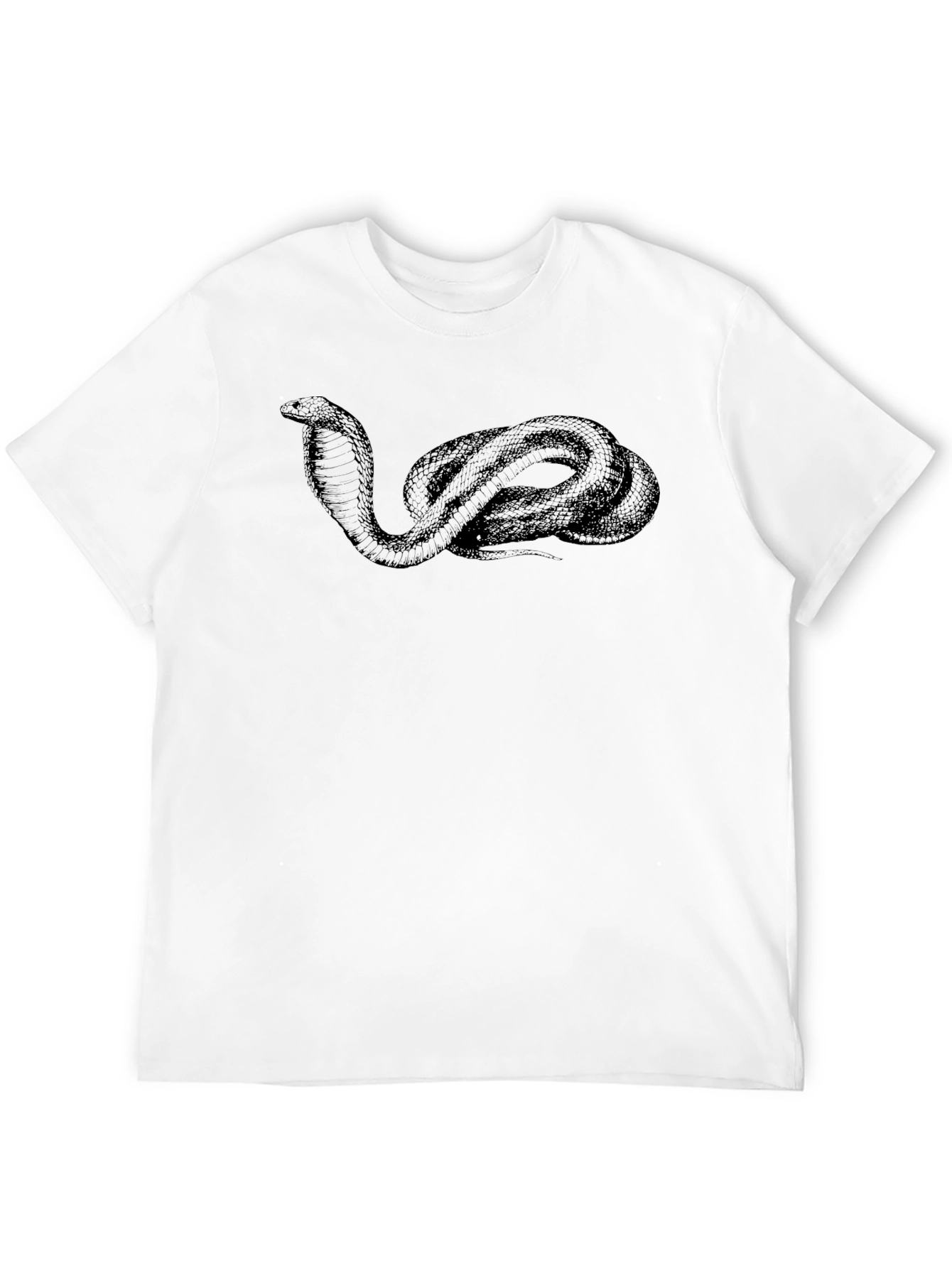 Cobra Graphic Tee - Stylish Snake Design