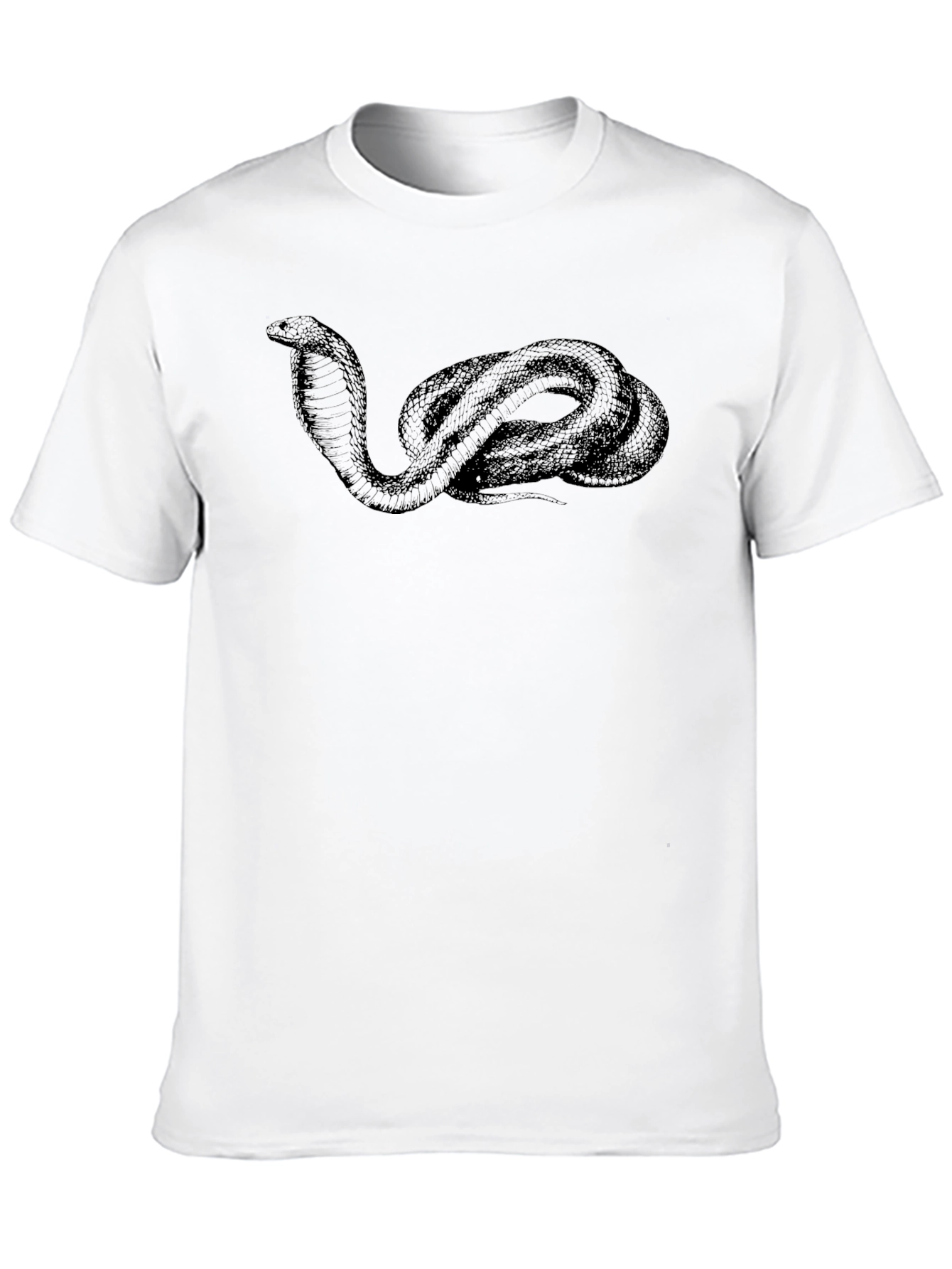 Cobra Graphic Tee - Stylish Snake Design