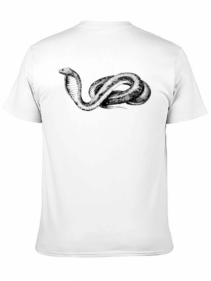 Cobra Graphic Tee - Stylish Snake Design