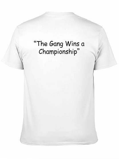The Gang Wins a Championship Black T-Shirt