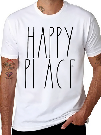 Happy Place Graphic Tee - Casual Comfort
