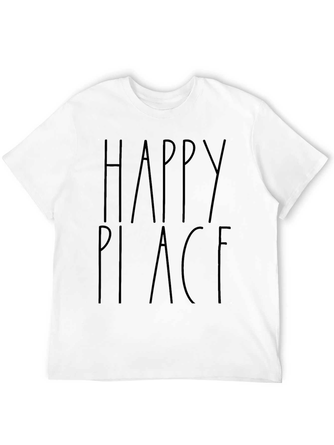 Happy Place Graphic Tee - Casual Comfort