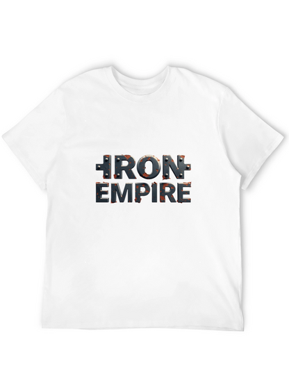 Iron Empire Black T-Shirt - Bold Graphic Tee