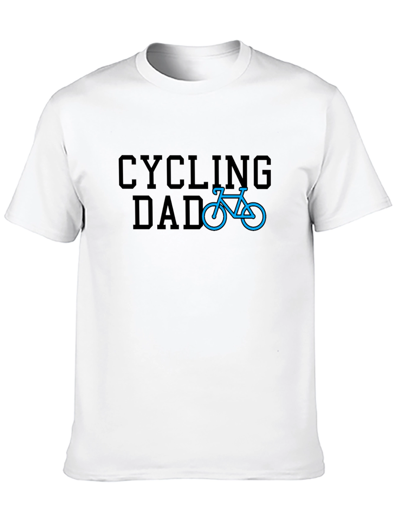 Cycling Dad Graphic T-Shirt - Black