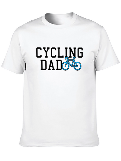 Cycling Dad Graphic T-Shirt - Black