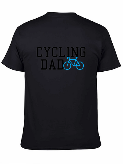Cycling Dad Graphic T-Shirt - Black