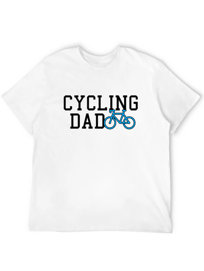 Cycling Dad Graphic T-Shirt - Black