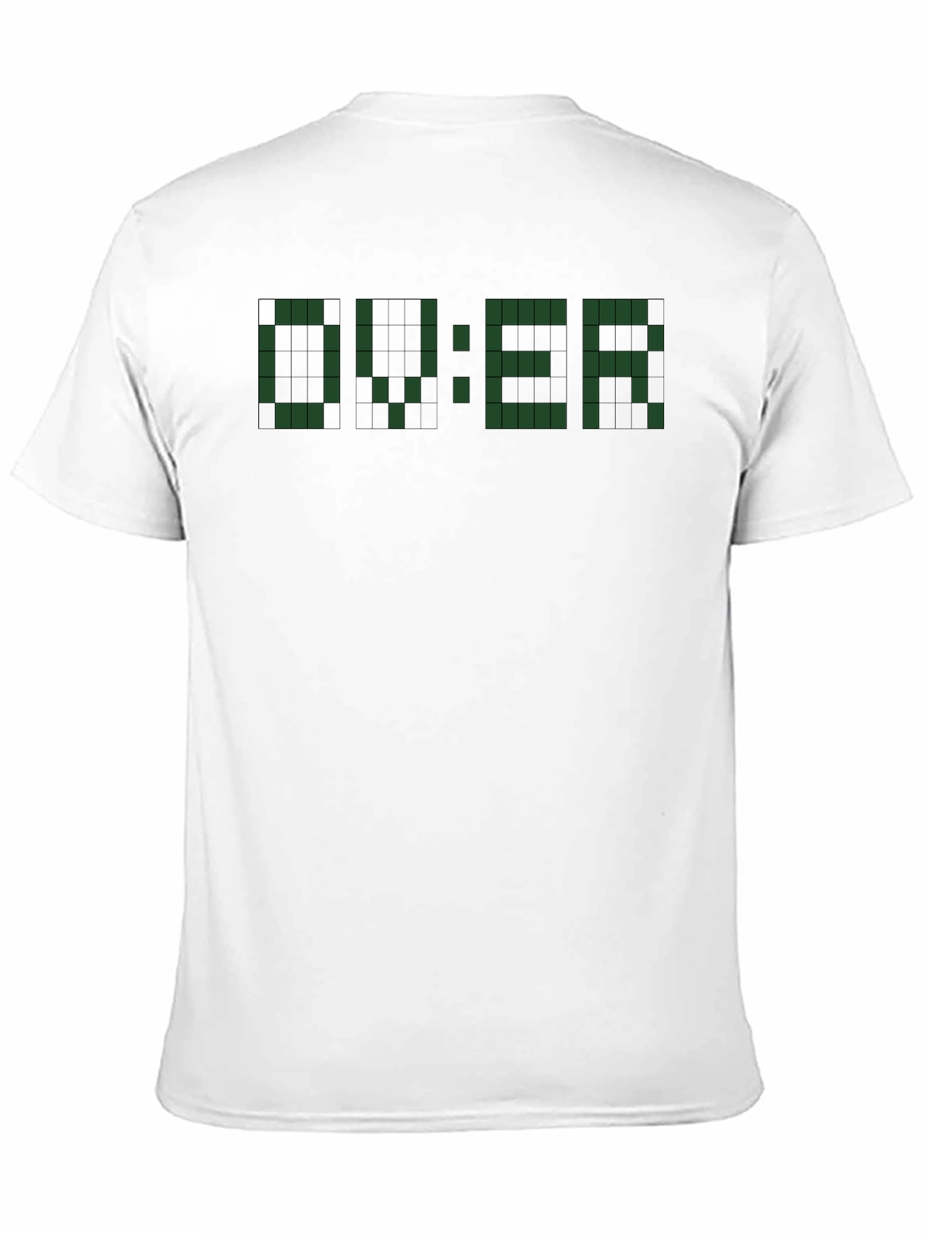 Retro Gamer Over T-Shirt - Pixelated Design