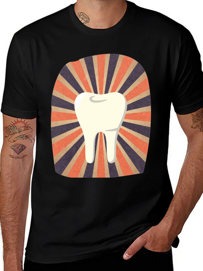 Retro Tooth Graphic Tee - Dentist Gift