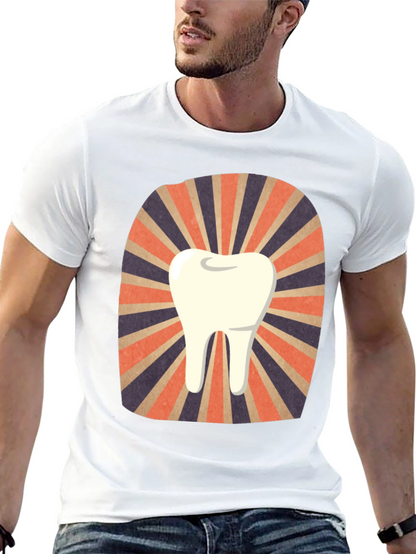 Retro Tooth Graphic Tee - Dentist Gift