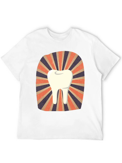 Retro Tooth Graphic Tee - Dentist Gift