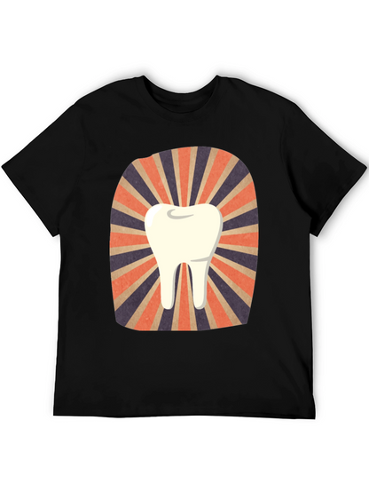 Retro Tooth Graphic Tee - Dentist Gift
