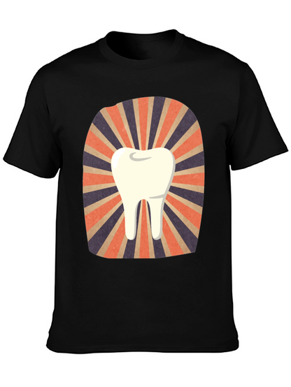 Retro Tooth Graphic Tee - Dentist Gift
