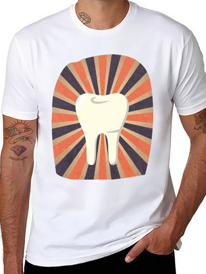 Retro Tooth Graphic Tee - Dentist Gift