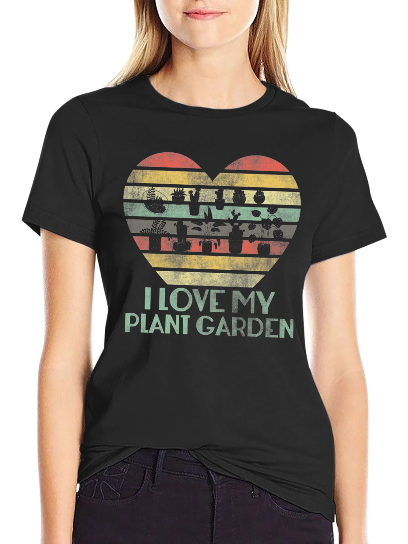 I Love My Plant Garden Graphic T-Shirt