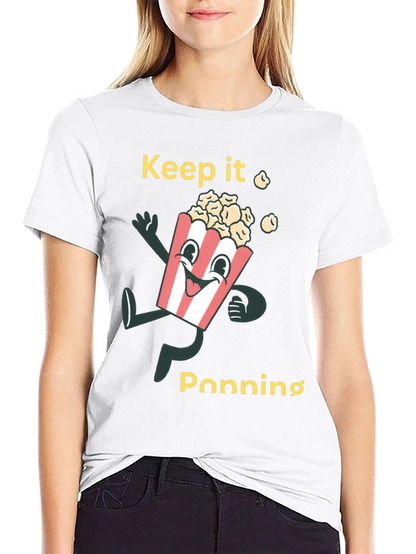 Keep it Popping T-Shirt - Movie Night Tee
