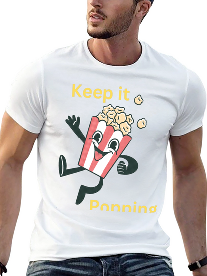 Keep it Popping T-Shirt - Movie Night Tee
